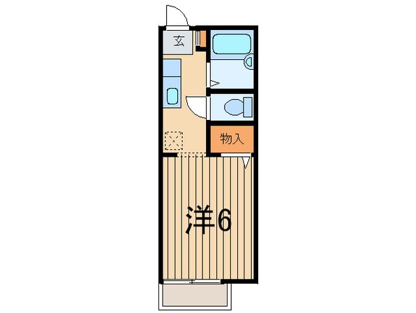 野川ビレッジ・Ｂの物件間取画像